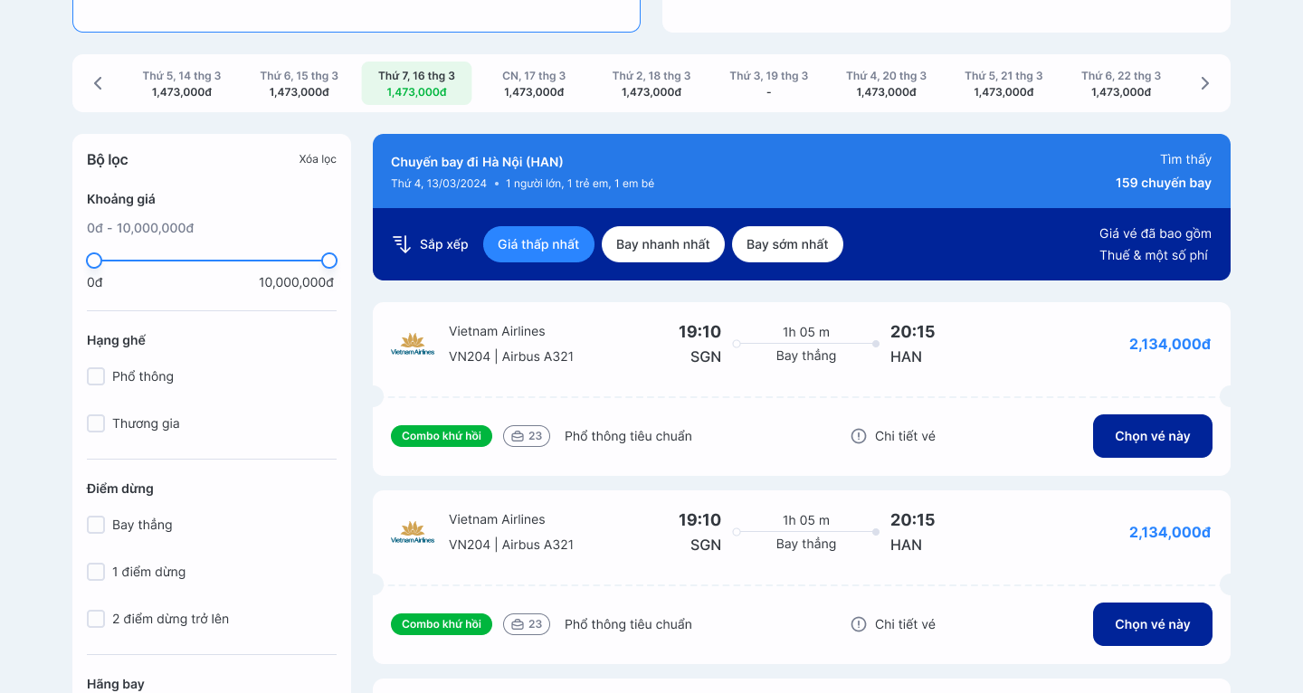 190Booking Screenshot 3