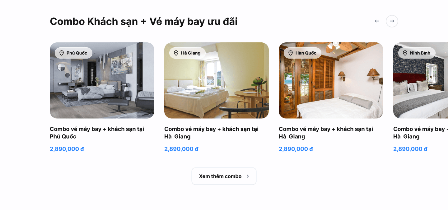 VietNamBooking Screenshot 2